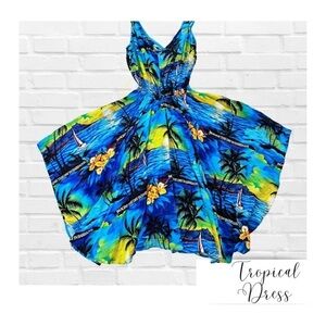 Tropical Sun Dress for island vacays or cruises!